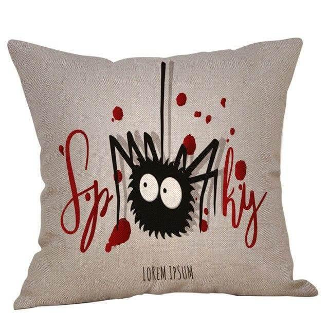 Autumn Leaf Halloween Throw Pillow Covers