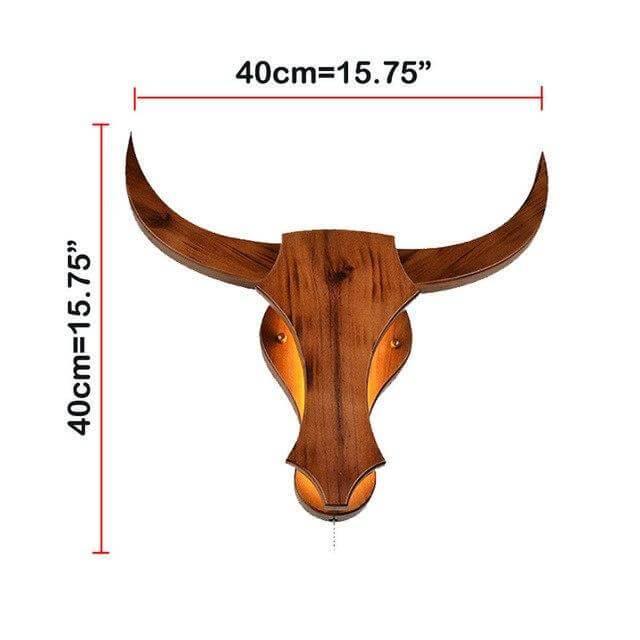 Unique Bull Head Table Lamps