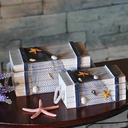 Rustic Wood Carved Home Decoration Item