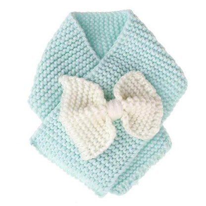 Soft Cozy Knitted Baby Scarf