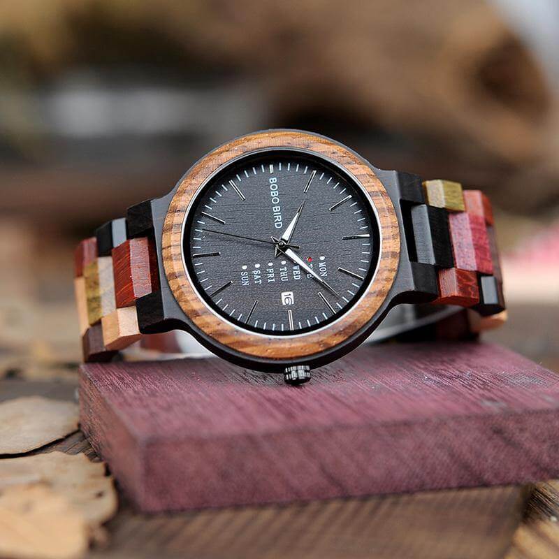 Unique Wooden Fashion Wristwatch - Pexav