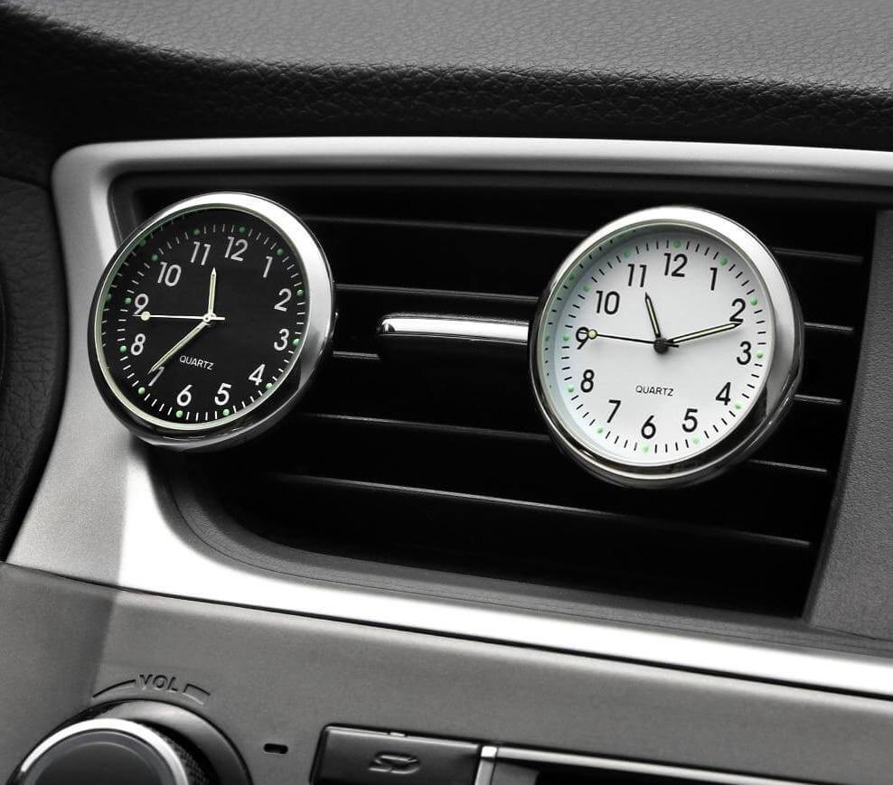 Round Auto Dashboard Clock Accessory - Pexav