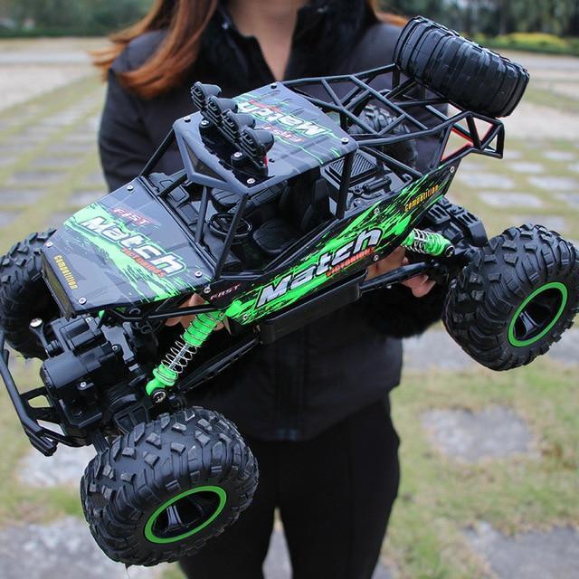 Tough Remote Control Monster Truck with Heavy Duty Suspension - Pexav