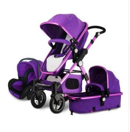 Compact 3 in 1 Folding Travel Baby Stroller