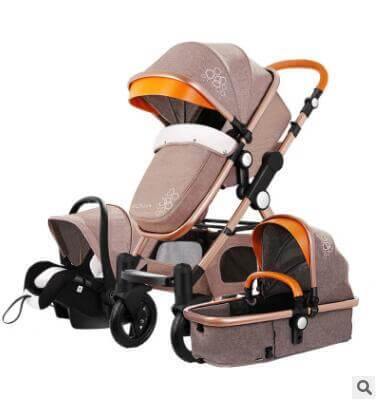 Compact 3 in 1 Folding Travel Baby Stroller