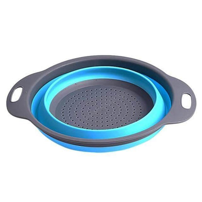 Collapsible Kitchen Strainer Fruit Veggie Washing Bowl