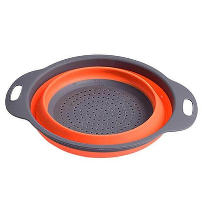 Collapsible Kitchen Strainer Fruit Veggie Washing Bowl