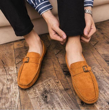Premium Soft Leather Mens Slip On Loafers