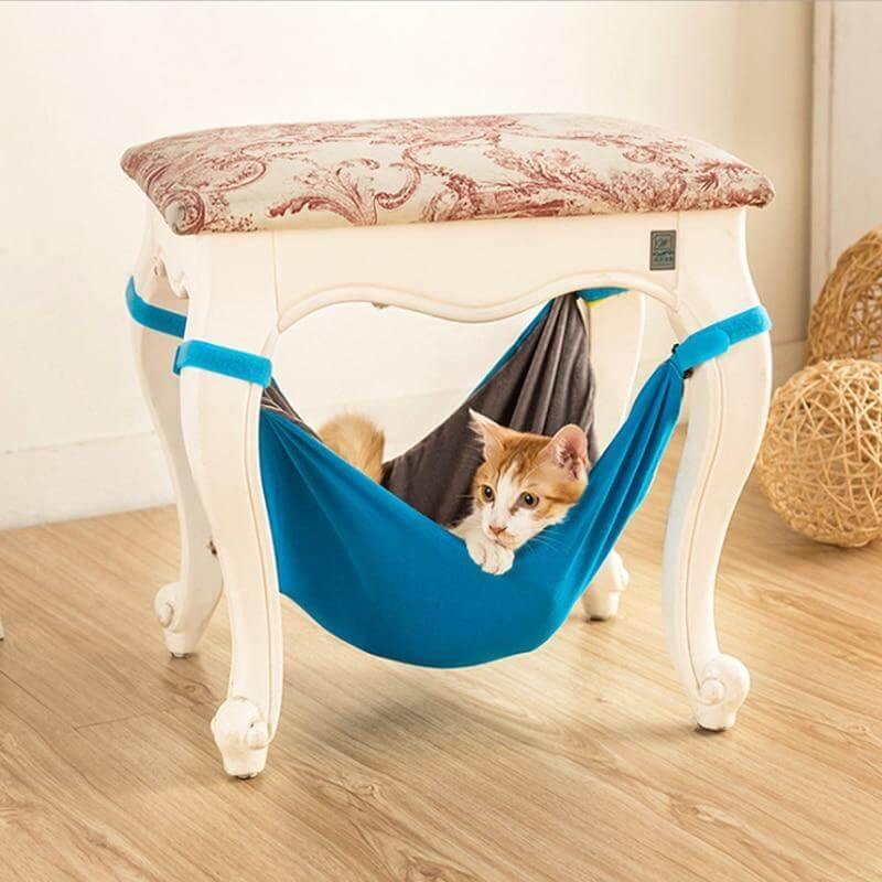 Cozy Suspendable Kitty Bed Swing - Pexav