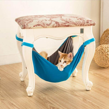 Cozy Suspendable Kitty Bed Swing - Pexav