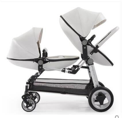 Compact Asian Double Baby Buggy