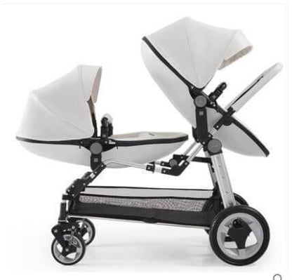 Compact Asian Double Baby Buggy