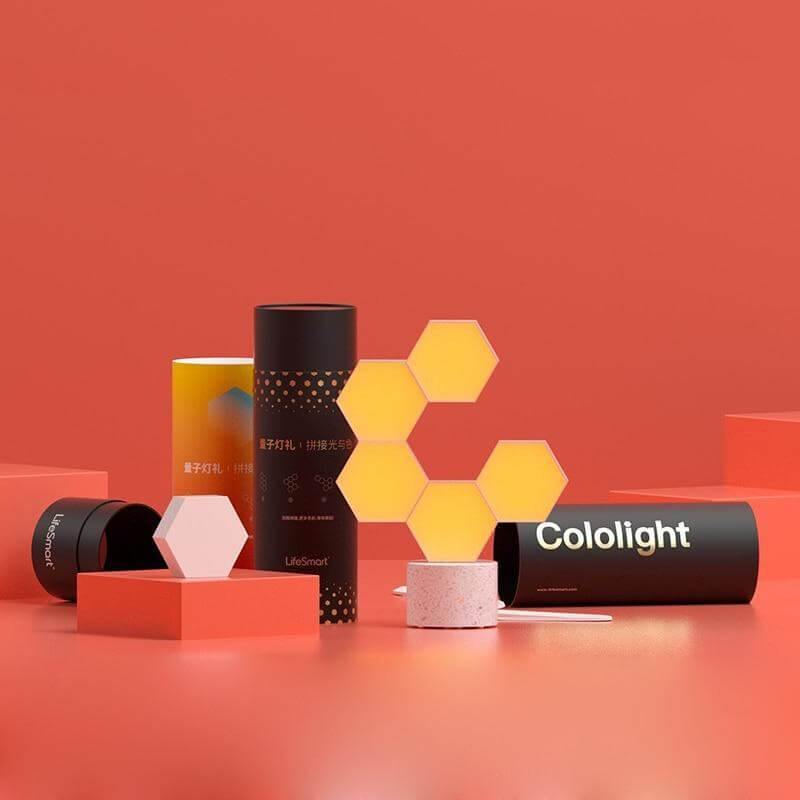 Colorful Intelligent LED Bedside Lamp - Pexav