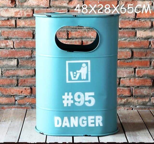 Vintage Style Fireplug Waste Bin