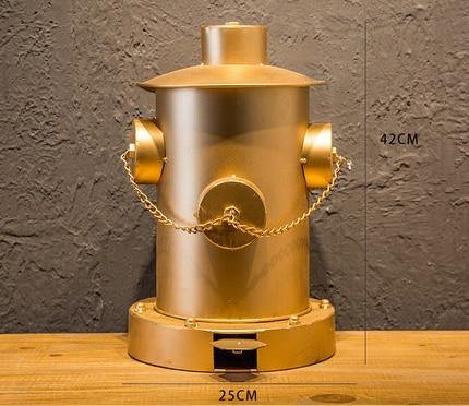 Vintage Style Fireplug Waste Bin