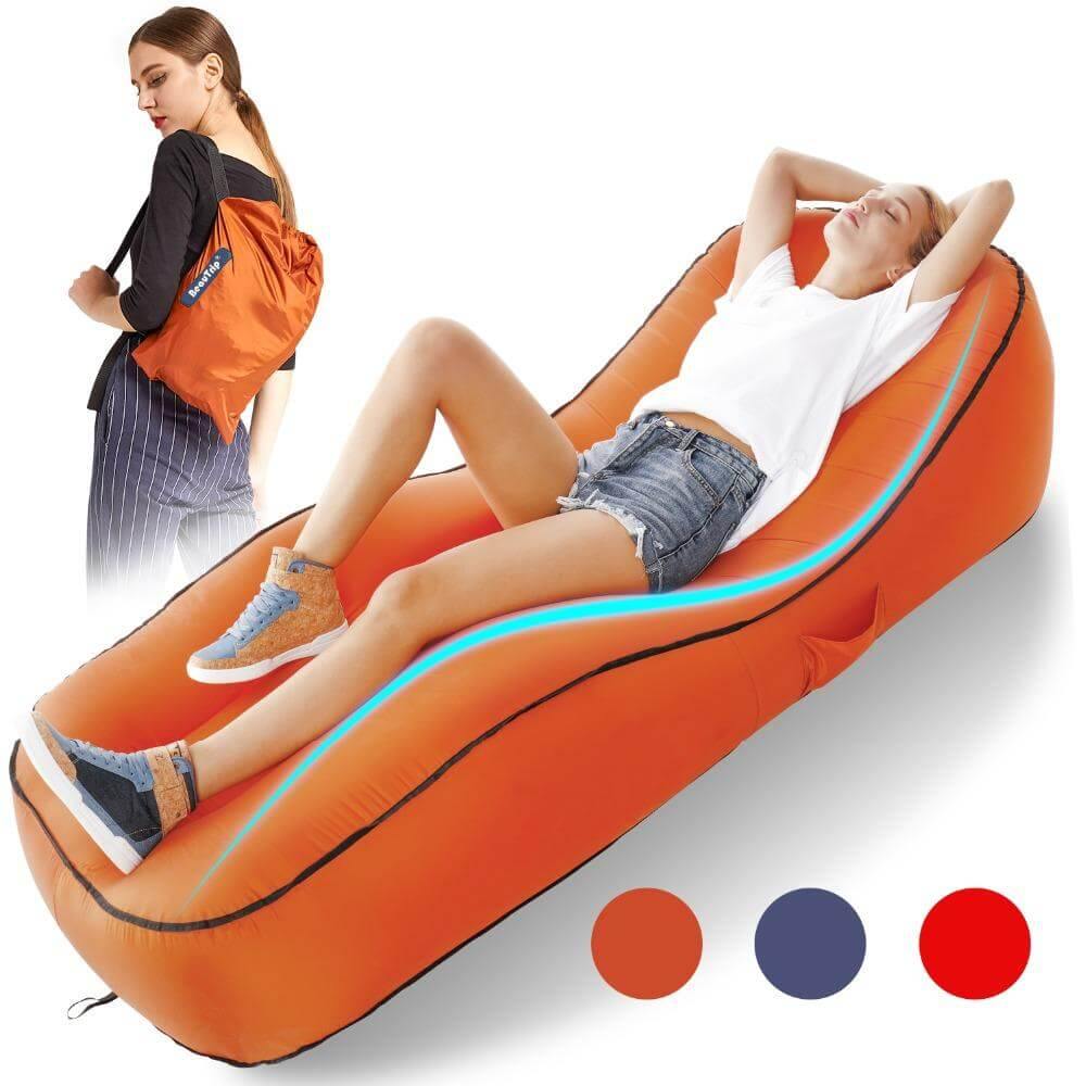 Portable Air Bed Camping Mattress Sofa - Pexav