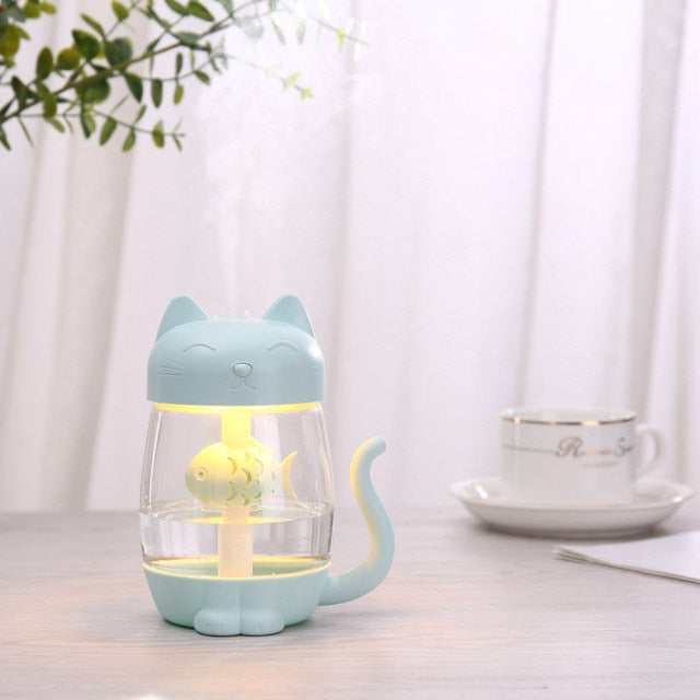 Cool Mist Pet Friendly Humidifier Lamp