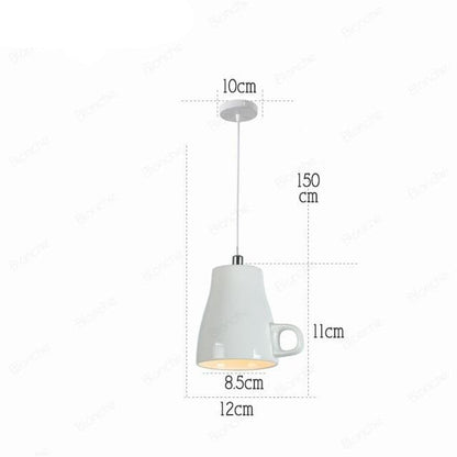 Warm White Porcelain Table Lamp