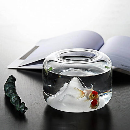 Clear Glass Winter Aquariums for Fish - Pexav