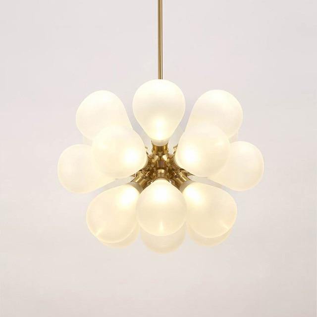 Clear Sparkling Dining Room Pendant Light
