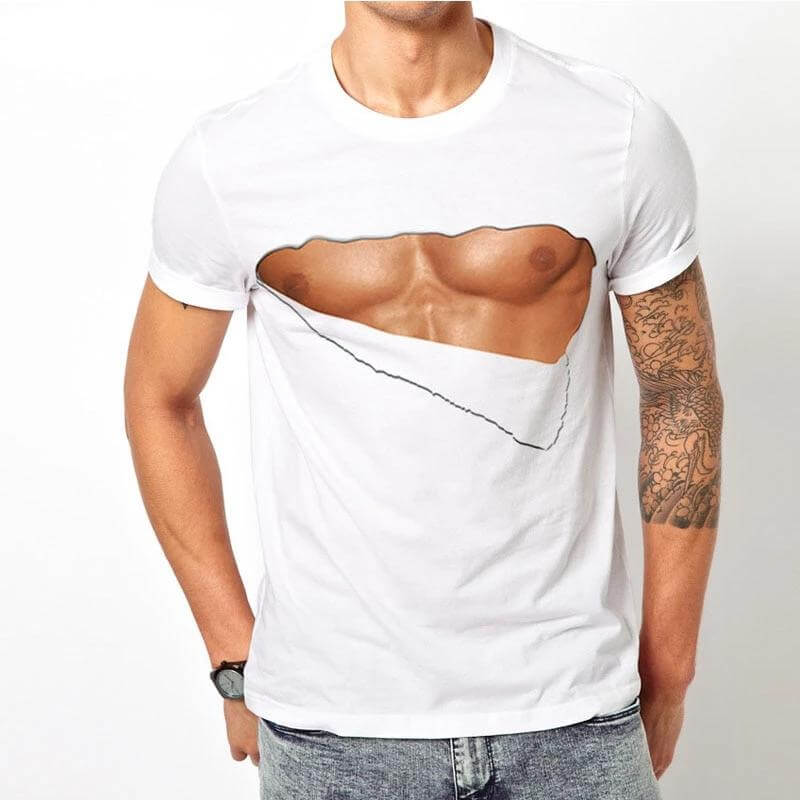 Trendy Rapper Style Tee Shirt - Pexav
