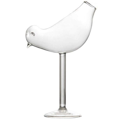 Unique Bird Shaped Martini Glass