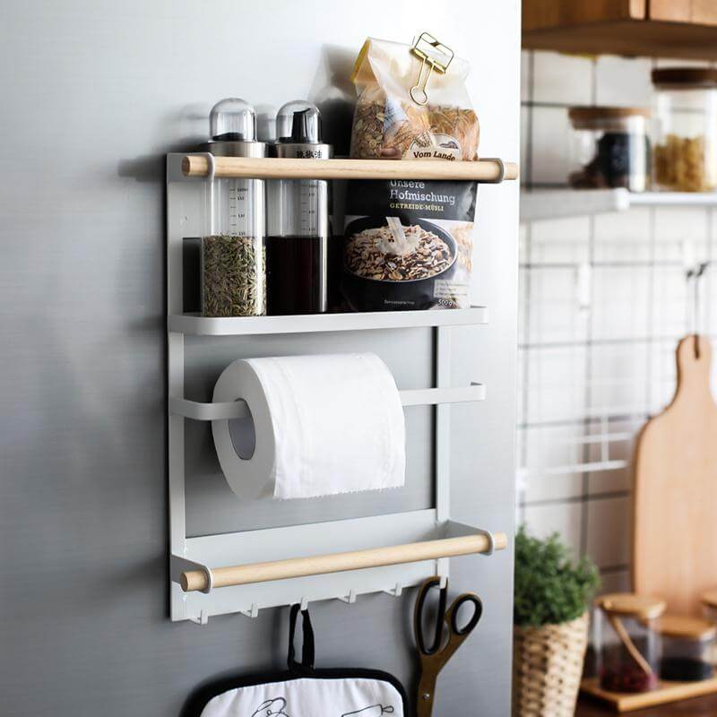 Space Saving Magnetic Kitchen Storage Rack - Pexav