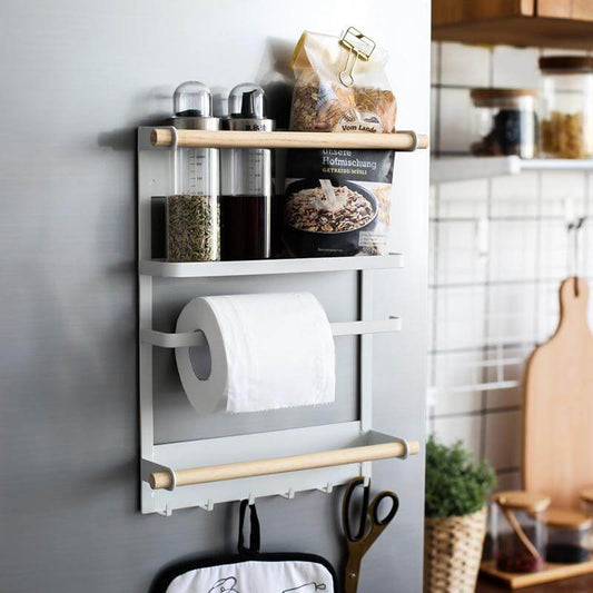 Space Saving Magnetic Kitchen Storage Rack - Pexav