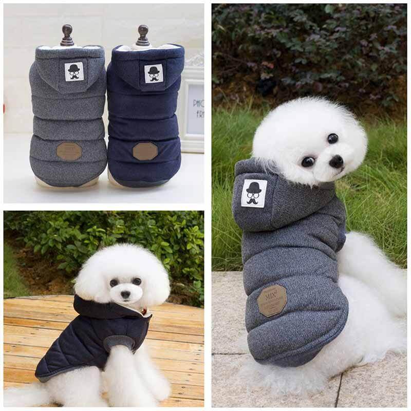 Warm Fleece Pet Jacket for Cats and Dogs - Pexav