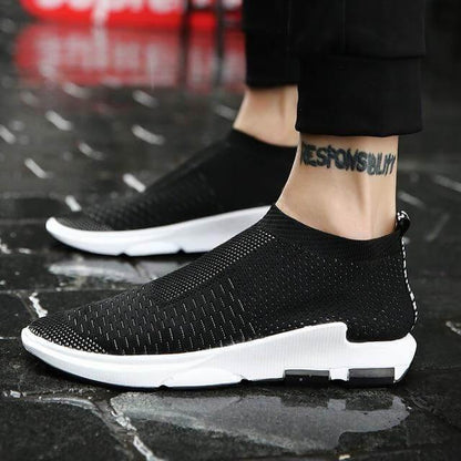 Comfortable Durable Knit Men Sneakers