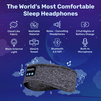 Comfortable Wireless Sleep Eye Mask