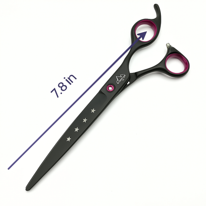 Professional Dog Grooming Scissors Trim Set - PrecisionPaw-Nora Luxe