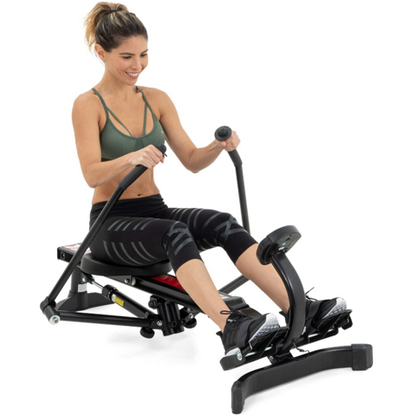 Space Saving Foldable Home Rowing Machine - Pexav