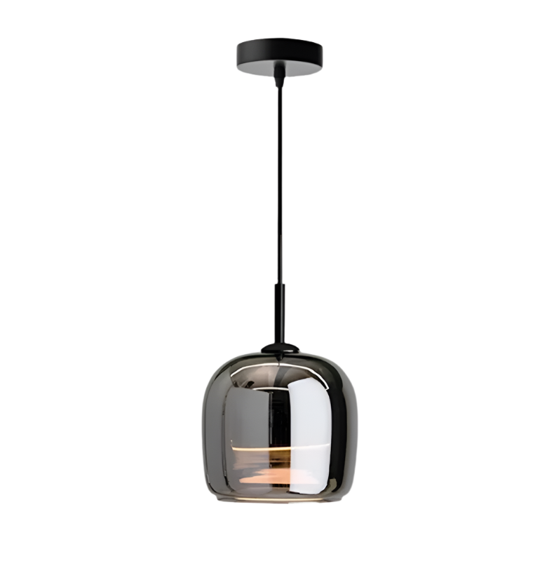 Modern Glass Hanging Kitchen Light Fixture