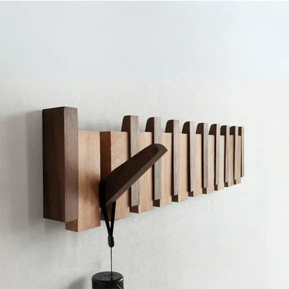 Compact Folding Wall Mount Piano Hanger Rack