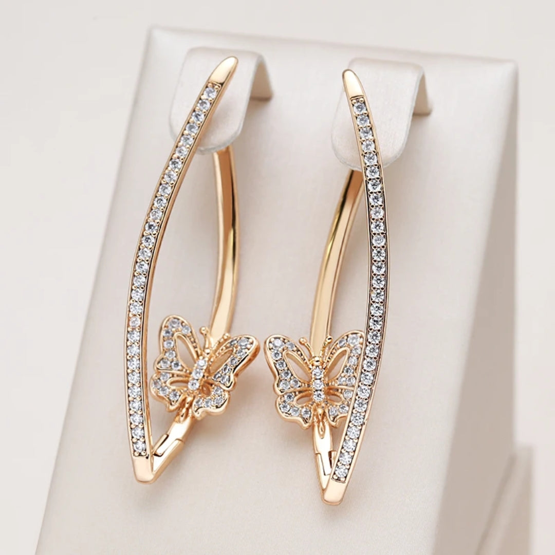 Colorful Wing Earrings - Pexav