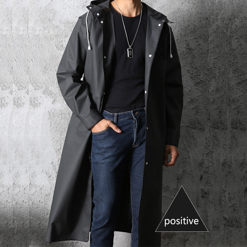 Rain Jacket with Hood - Thorben-Black-M-Nora Luxe