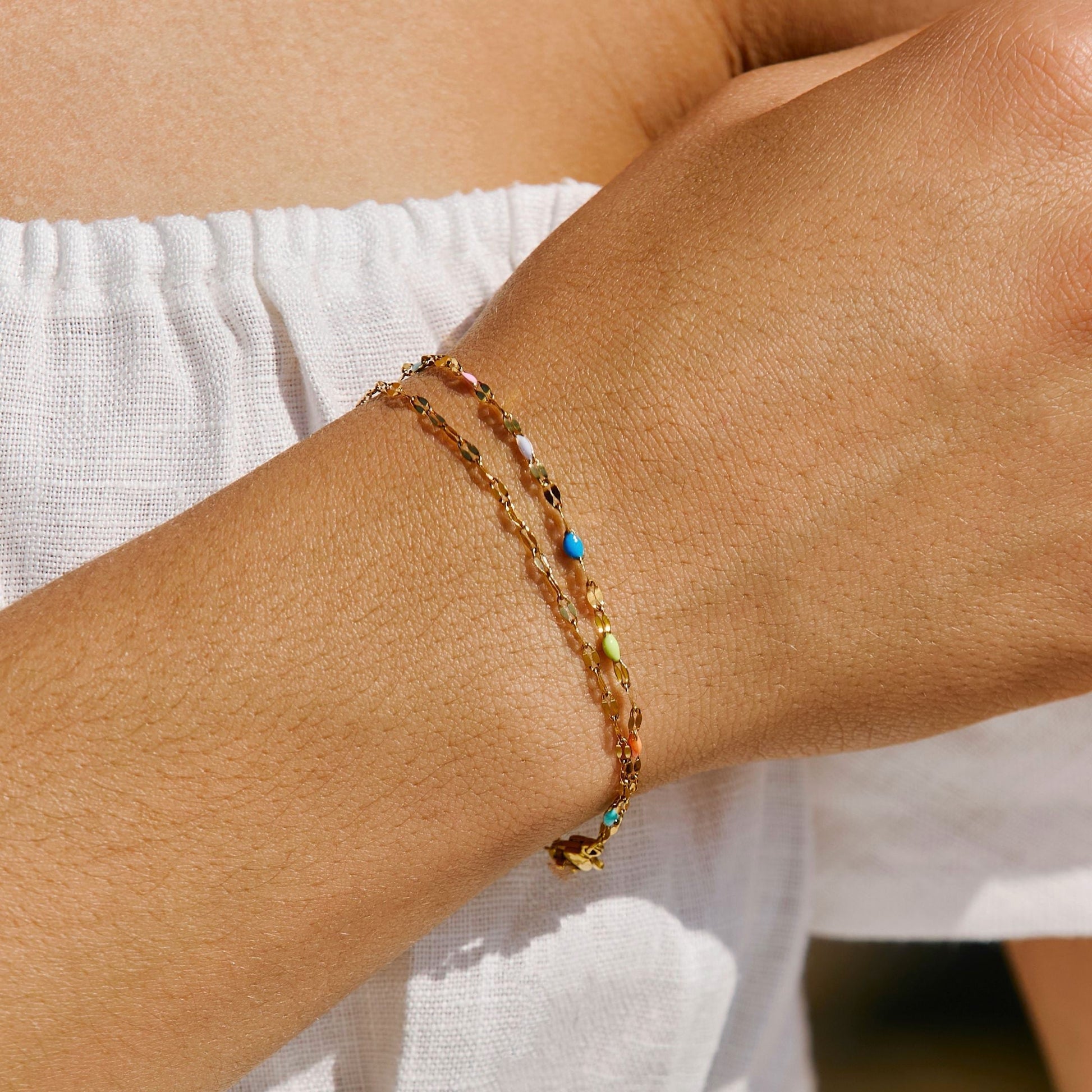 Colorful Delicate Elise Bracelet - Pexav