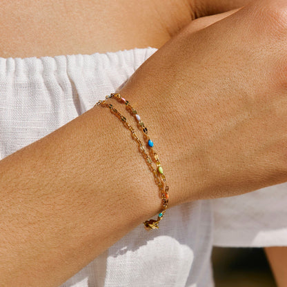 Colorful Delicate Elise Bracelet - Pexav