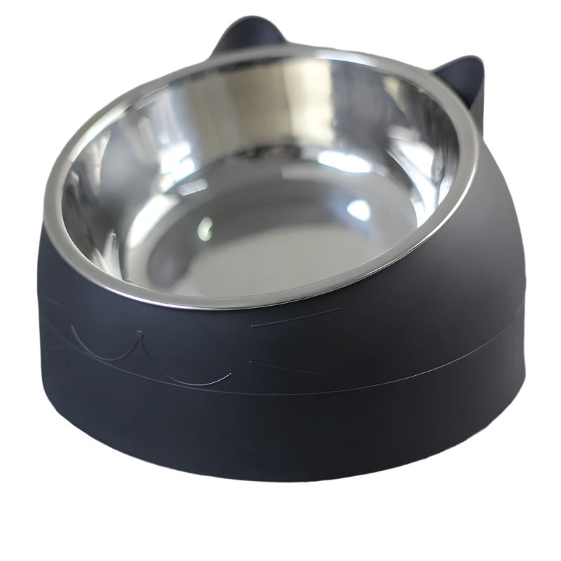 Raised Cat Food Bowl - ComfortBowl-Light Blue-Nora Luxe