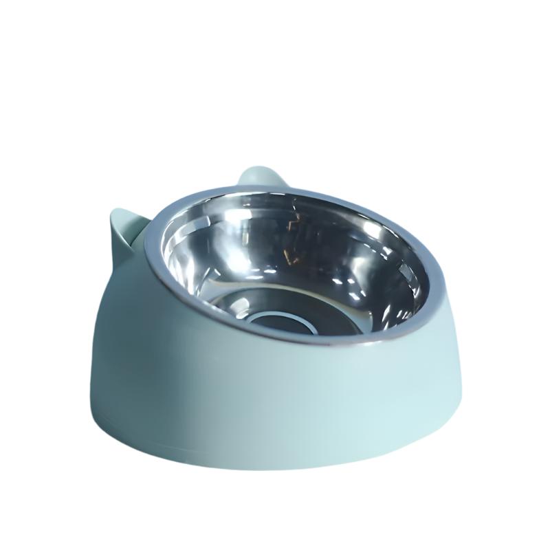 Raised Cat Food Bowl - ComfortBowl-Light Blue-Nora Luxe