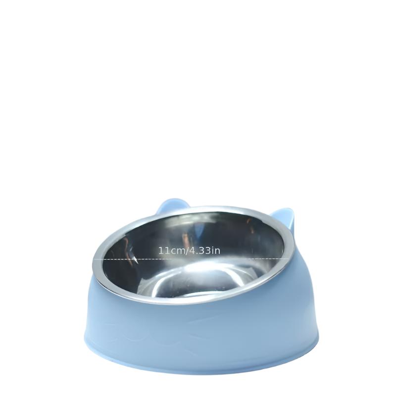 Raised Cat Food Bowl - ComfortBowl-Light Blue-Nora Luxe