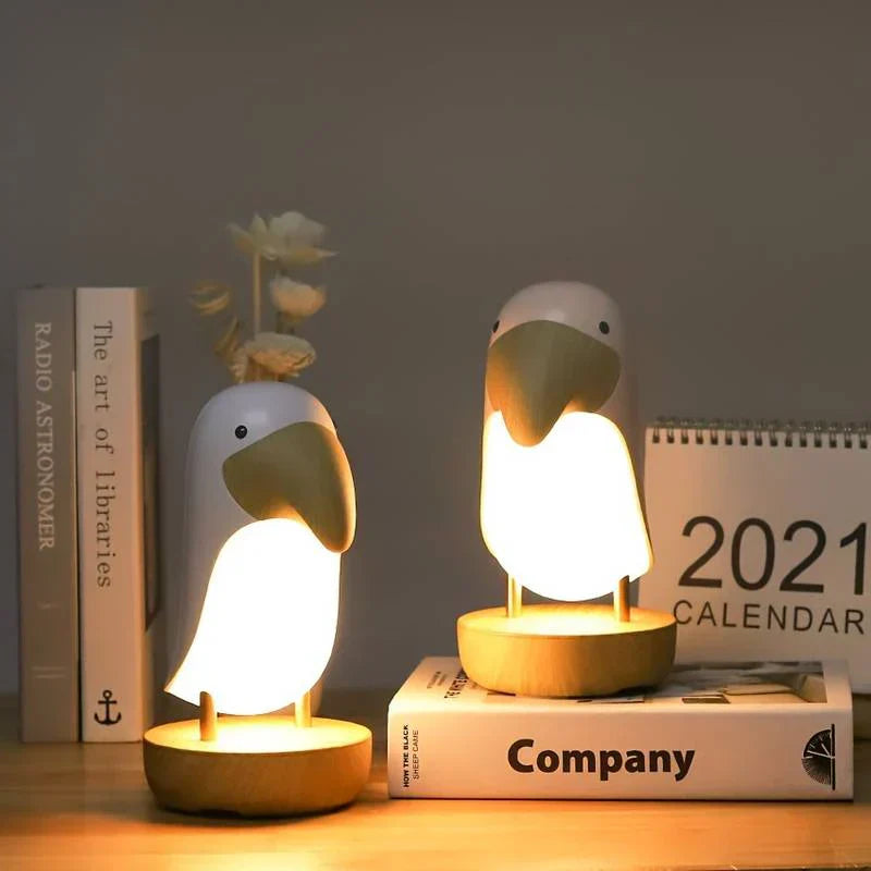 Colorful Bird Table Lamp - Pexav