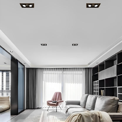 Slim LED Recessed Ceiling Light with Dimmer