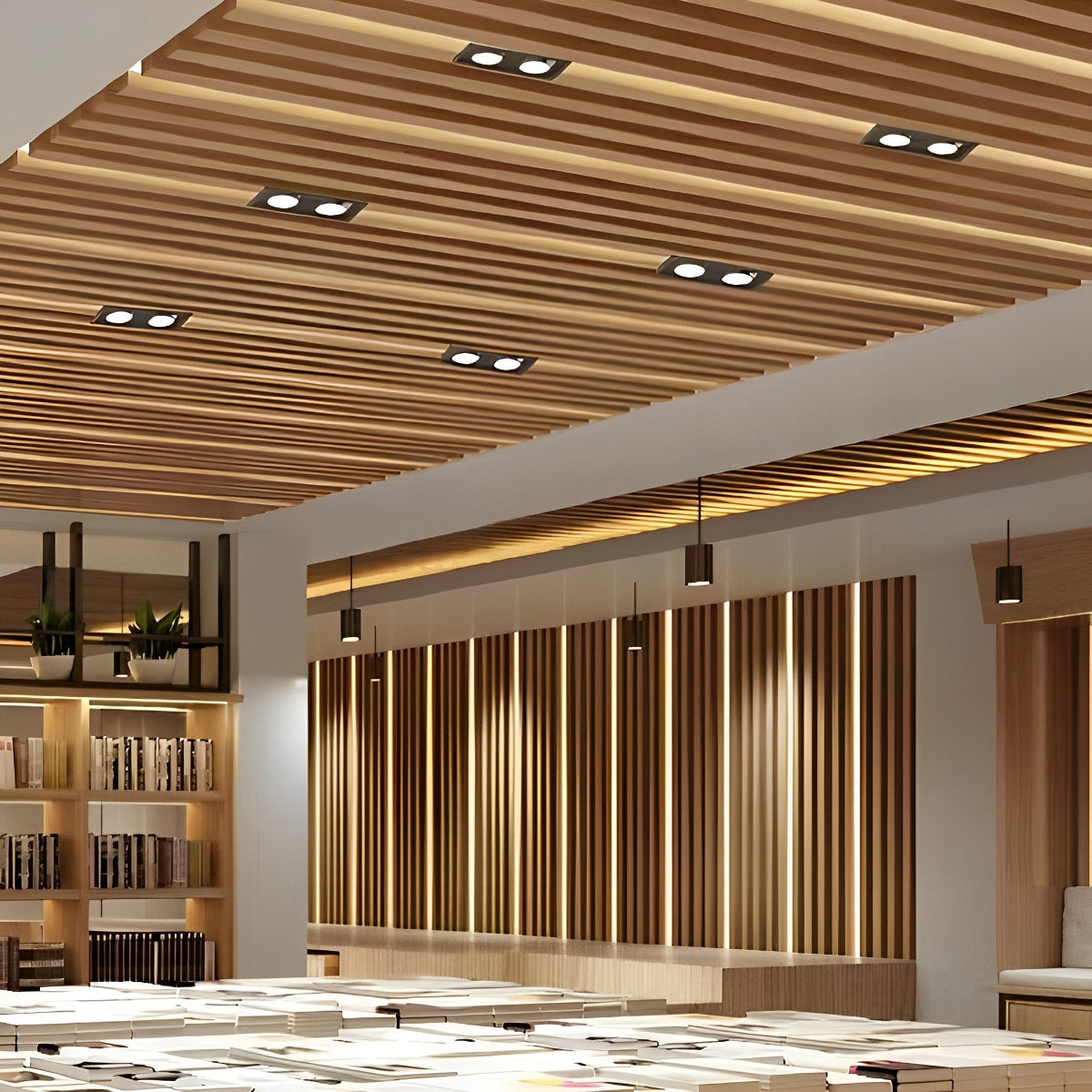 Slim LED Recessed Ceiling Light with Dimmer
