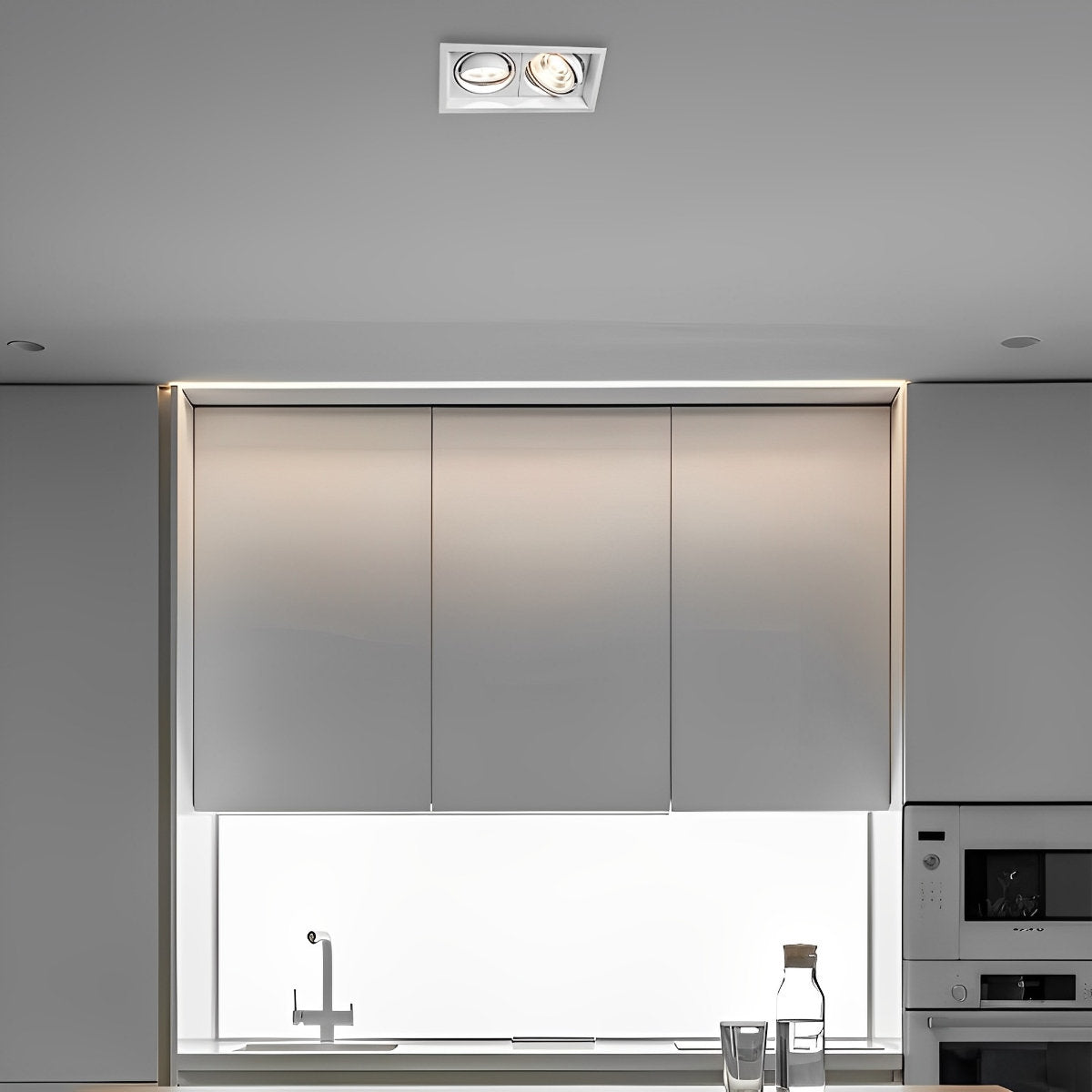 Slim LED Recessed Ceiling Light with Dimmer