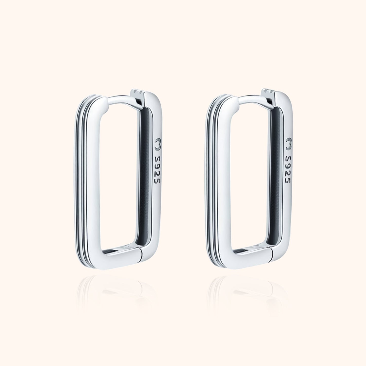 Simple Silver Clip On Earrings - Pexav
