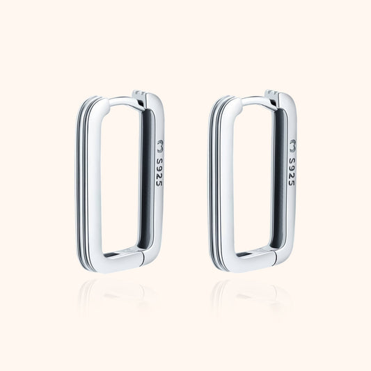 Simple Silver Clip On Earrings - Pexav