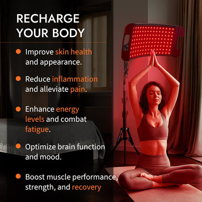 Portable Red Light Therapy Lamp