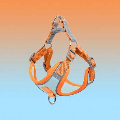 Reflective Puppy Harness - BrightPaw-Blue-M(8.82-17.64 lbs)-Nora Luxe